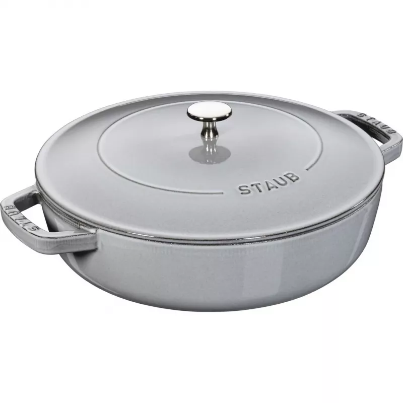 Dziļa panna ar vāku STAUB 28 cm 40511-470-0