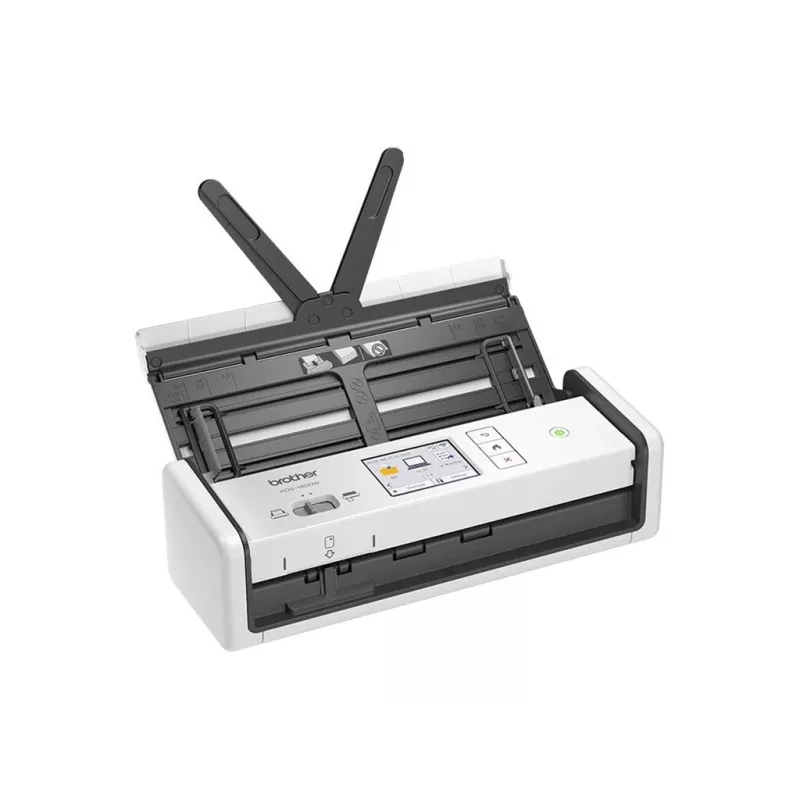 Portable wireless color document scanner Brother ADS-1800W — compact duplex ADF for small office/mobile use