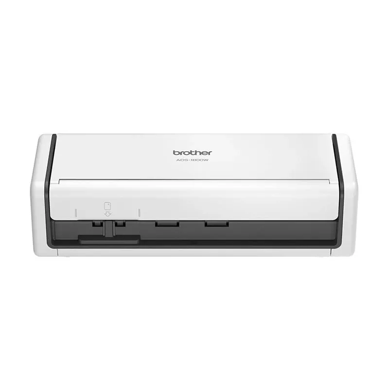 Portable wireless color document scanner Brother ADS-1800W — compact duplex ADF for small office/mobile use