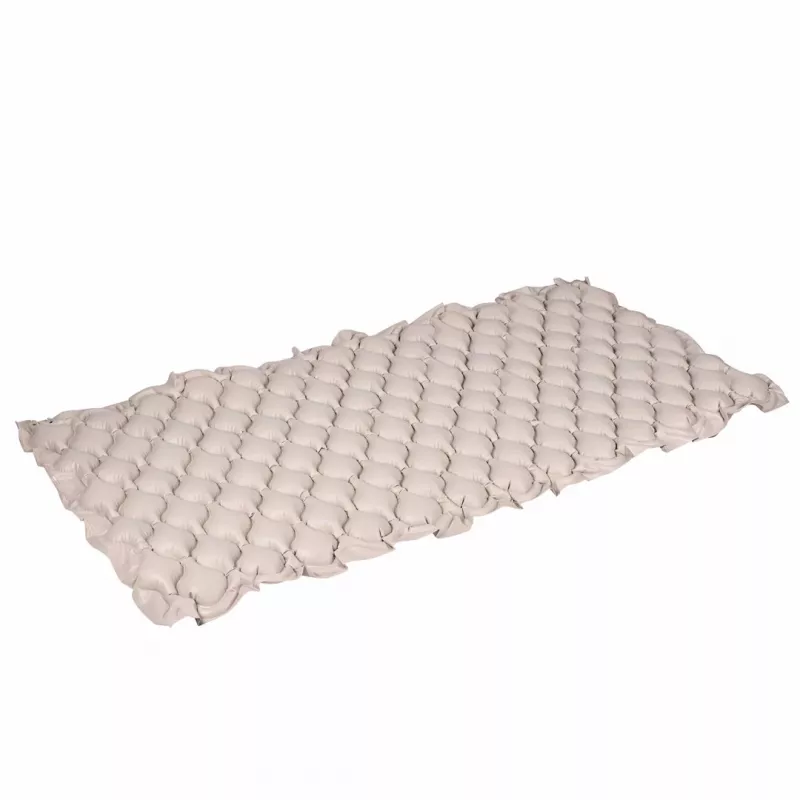 Pretizgulējumu burbuļmatracis ActionMed M100AM ar mainīgu spiedienu, viens PVC matracis 192×82×7 cm, maks. lietotāja svars 135 kg