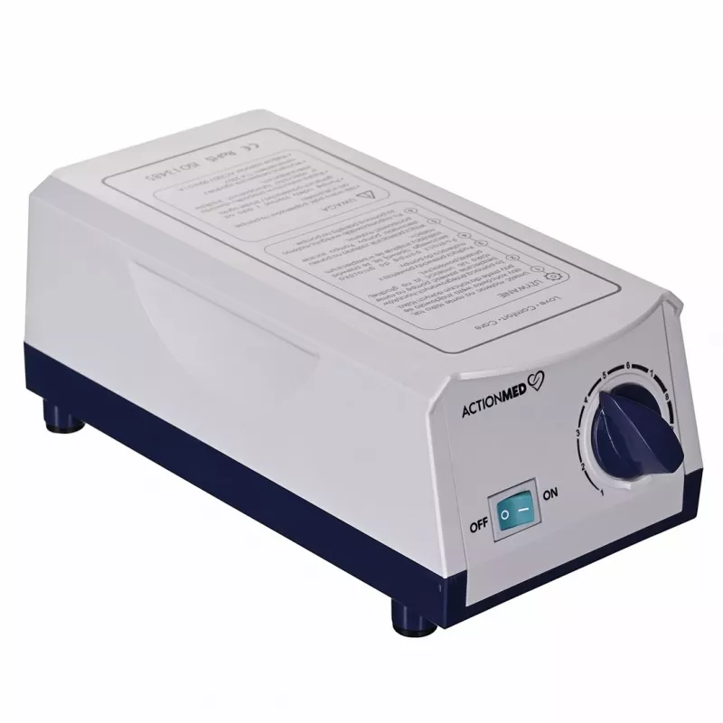 Pretizgulējumu burbuļmatracis ActionMed M100AM ar mainīgu spiedienu, viens PVC matracis 192×82×7 cm, maks. lietotāja svars 135 kg