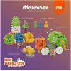 Rotaļlietu konstruēšanas bloki Marioinex Blocks Waffle mini Atkritumu mašīna 14 gab. 903131