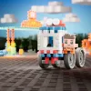 Rotaļu konstruktora komplekts Marioinex Mini Waffle Blocks degvielas uzpildes stacija, 148 gabali, daudzkrāsu, vecumam 6+