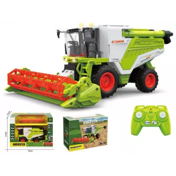 Tālvadības kombaina modelis Madej Harvester R/C 012050 — radio vadāms rotaļu transportlīdzeklis