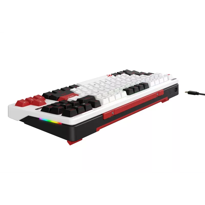 Havit KB902L spēļu tastatūra 80% vadu USB QWERTY 88 taustiņi RGB LED