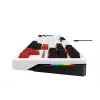 Havit KB902L spēļu tastatūra 80% vadu USB QWERTY 88 taustiņi RGB LED