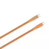 Havit CB6254 USB Type C uz USB Type C uzlādes kabelis 1 m oranžs
