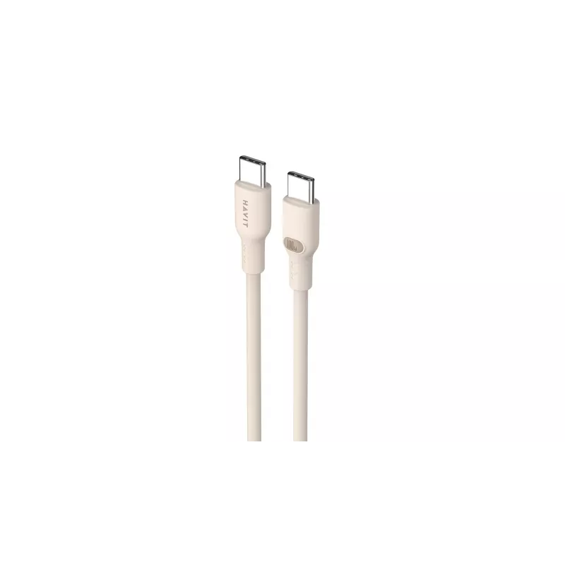 USB Type C kabelis Havit CB6284 2 m bēšs