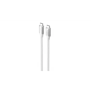 Havit CB6290 USB Type C to USB Type C kabelis 1 m 10 Gbit/s pelēks balts
