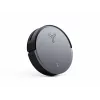 Robot vacuum Ecovacs Deebot X8 Omni — melns, 5200 mAh baterija, 128 min darbības laiks, putekļu maiss 0,22 L, mitrā slaucīšana, automātiskā bāzes stacija