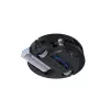 Robot vacuum Ecovacs Deebot X8 Omni — melns, 5200 mAh baterija, 128 min darbības laiks, putekļu maiss 0,22 L, mitrā slaucīšana, automātiskā bāzes stacija