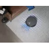 Robot vacuum Ecovacs Deebot X8 Omni — melns, 5200 mAh baterija, 128 min darbības laiks, putekļu maiss 0,22 L, mitrā slaucīšana, automātiskā bāzes stacija