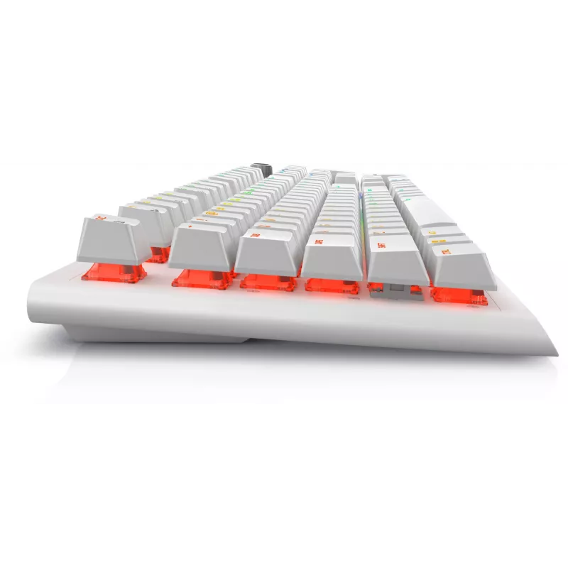 Dell | Alienware Tri-Mode AW920K | Bezvadu spēļu tastatūra | Bezvadu | RGB LED apgaismojums | US | Bluetooth | Lunar Light | Ciparu bloks | CHERRY MX Red | Bezvadu savienojums