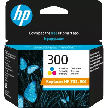 HP 300 tintes krāsu Vivera 4 ml Deskjet D2560 F4280 All-in-One (ML)
