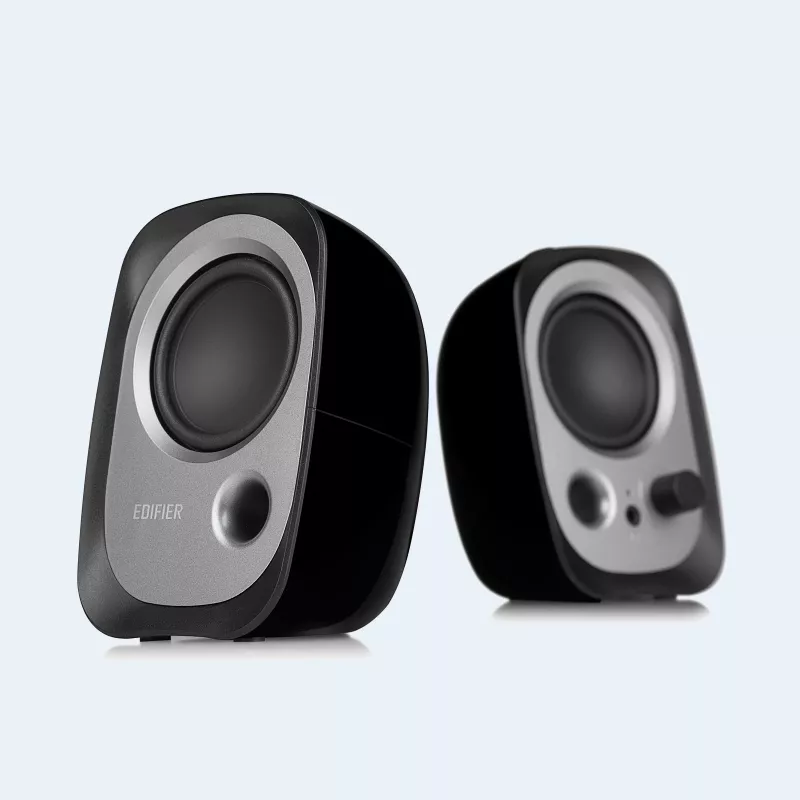 Edifier R12U - skaļrunis - datoram - 4 W (kopējā) - melns (R12U Melns)
