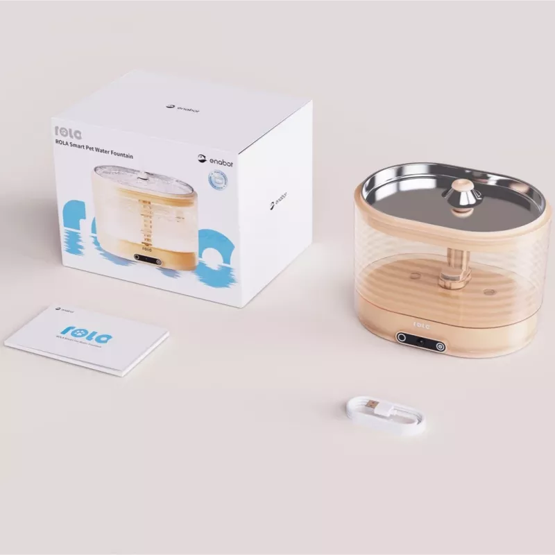 EnaBot Rola Fountain - kaķu strūklaka ar filtru