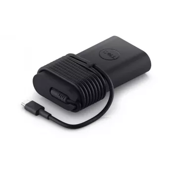 Barošanas adapteris Dell TH5RJ 100W klēpjdatoriem, 100–240V ieeja, 1 m kabelis, 0,33 kg, melns