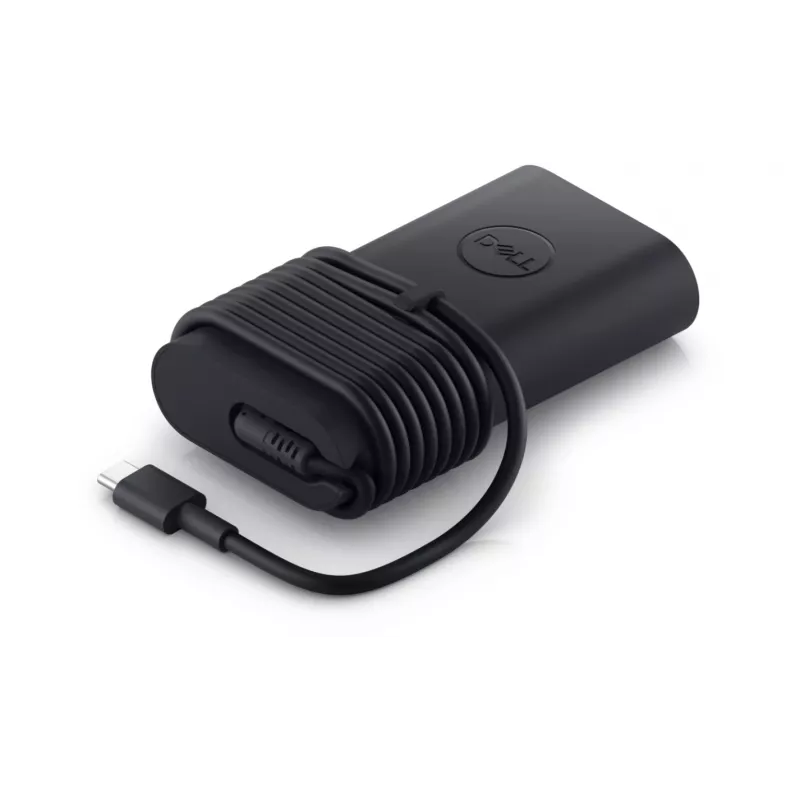Barošanas adapteris Dell TH5RJ 100W klēpjdatoriem, 100–240V ieeja, 1 m kabelis, 0,33 kg, melns