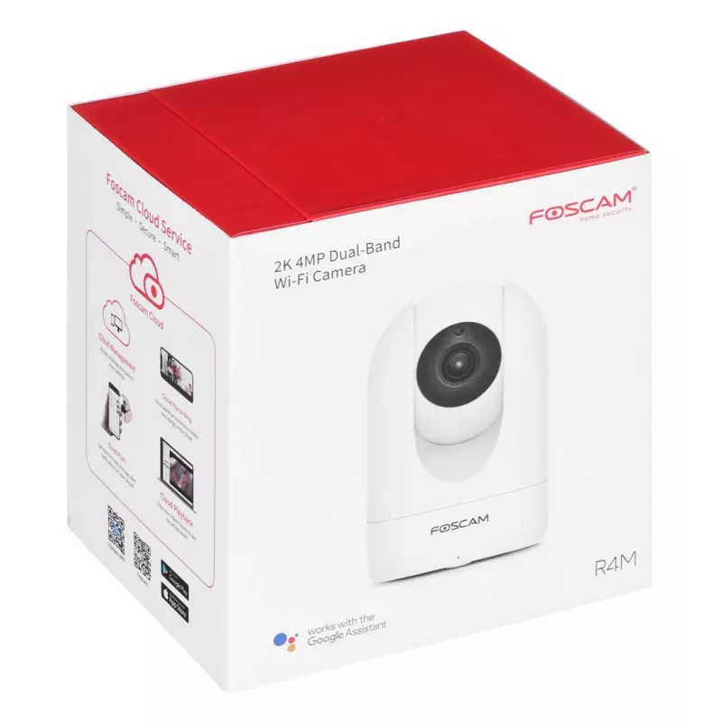 Foscam R4M drošības kamera Cube IP drošības kamera Iekštelpām 2560 x 1440 pikseļi Galda