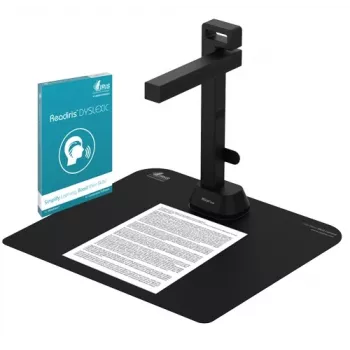 A3 dokumentu skeneris I.R.I.S. 462992 — 32 MP CMOS, maks. skenēšanas laukums 420×297 mm, 4608×3456 px, USB, melns, 1,15 kg