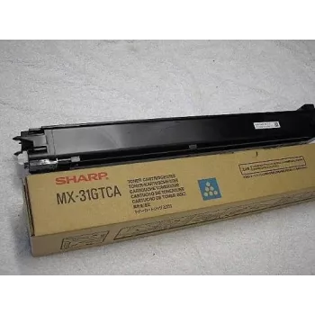Sharp MX-31GTCA tonera kasetne 10000 lpp. ciāna