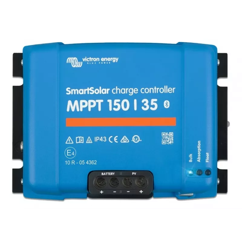 MPPT saules uzlādes kontrolieris Victron Energy SmartSolar 150/35 — 150 V ieeja, 35 A izeja