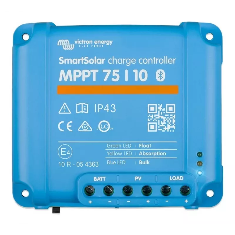 Victron Energy SmartSolar MPPT 75/10 saules uzlādes kontrolieris 75V 10A