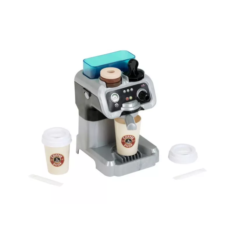 Espresso automāts KLEIN 9510 kompakts dizains, bērniem draudzīga rotaļu espresso iekārta