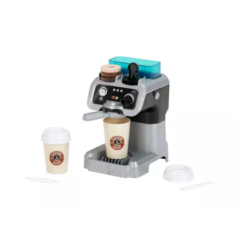 Espresso automāts KLEIN 9510 kompakts dizains, bērniem draudzīga rotaļu espresso iekārta