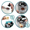 Espresso automāts KLEIN 9510 kompakts dizains, bērniem draudzīga rotaļu espresso iekārta