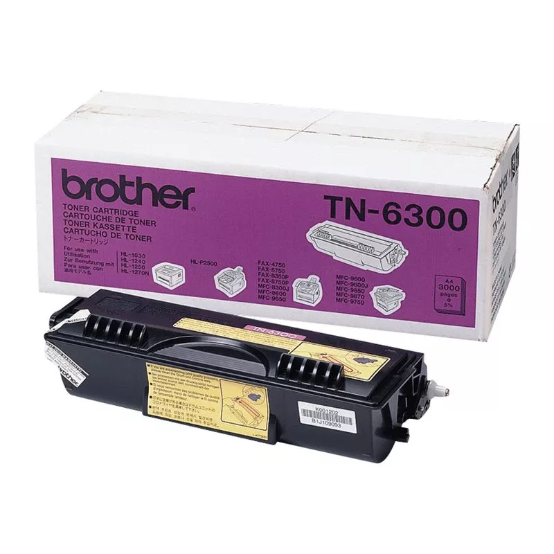 Toner Brother TN6300 6000 lapas Melns