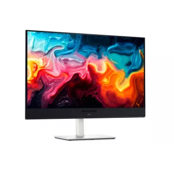 DELL Plus S3225QC datora monitors 80,3 cm (31,6″) 3840 x 2160 pikseļi 4K Ultra HD QD-OLED melns, sudrabains