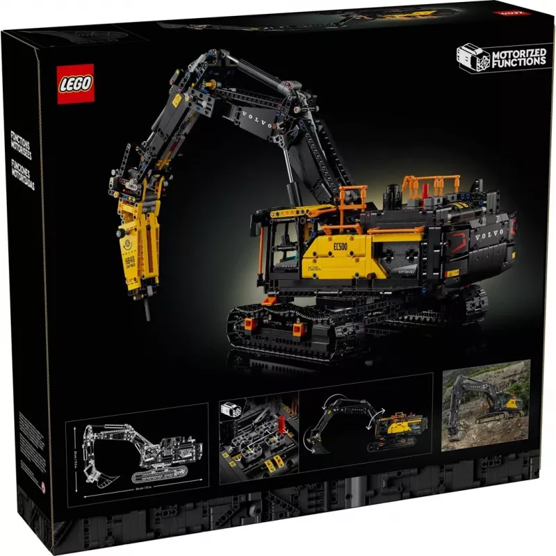 LEGO TECHNIC 42215 Volvo EC500 hibrīdekskavators