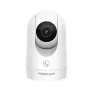 IP drošības kamera Foscam R8M balta — 8 MP 4K (3840×2160), 2,8 mm stikla objektīvs, 350° horizontāli / 150° vertikāli, 2,4G/5G Wi‑Fi, microSD līdz 256GB