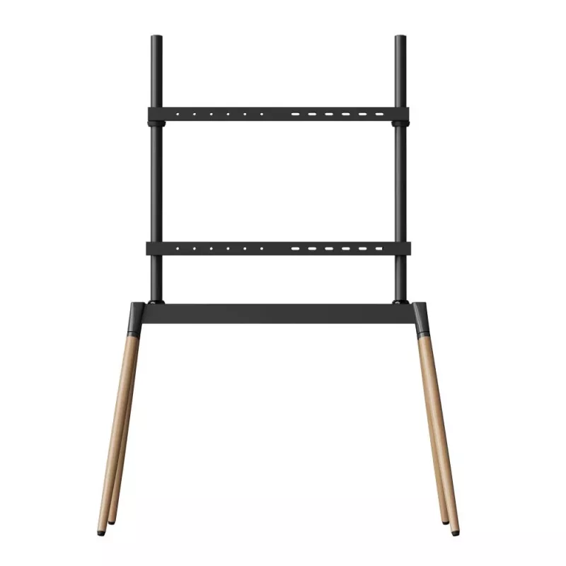 TV Set Accessory Floor Stand 55-86/BLK/WOOD TVS-86F-01-BK Gembird