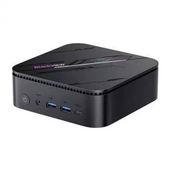 Melnsview MP100 Pro Mini PC I3-1215U/16GB/512GB melns