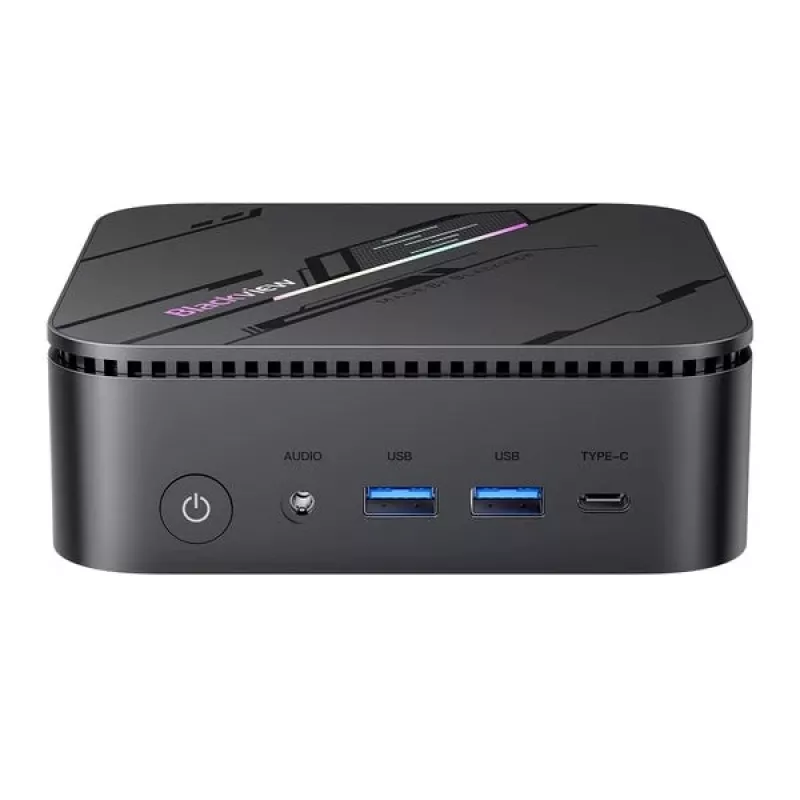 Melnsview MP100 Pro Mini PC I3-1215U/16GB/512GB melns