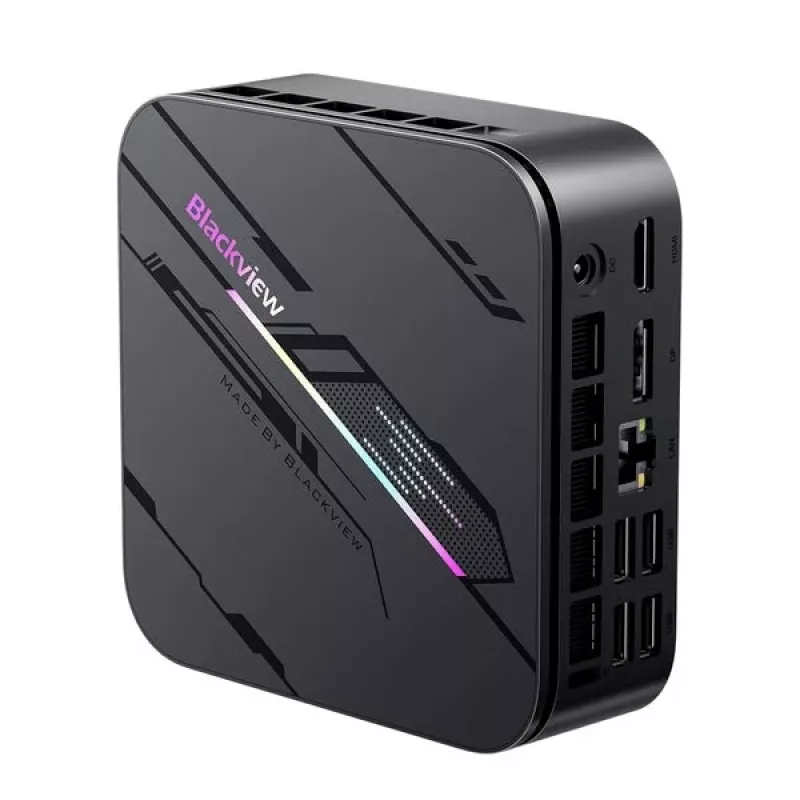 Melnsview MP100 Pro Mini PC I3-1215U/16GB/512GB melns