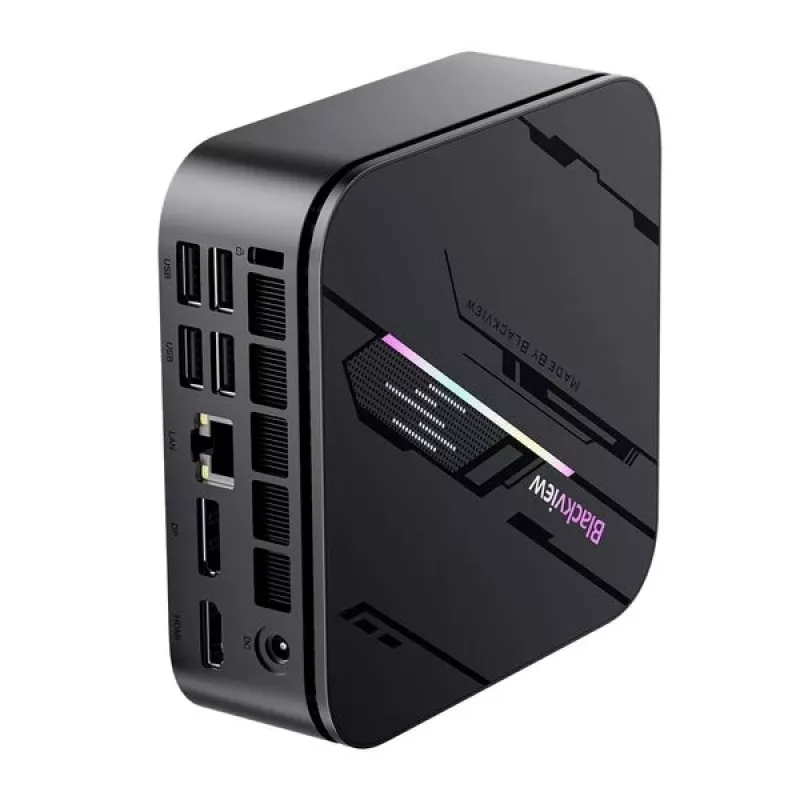 Melnsview MP100 Pro Mini PC I3-1215U/16GB/512GB melns