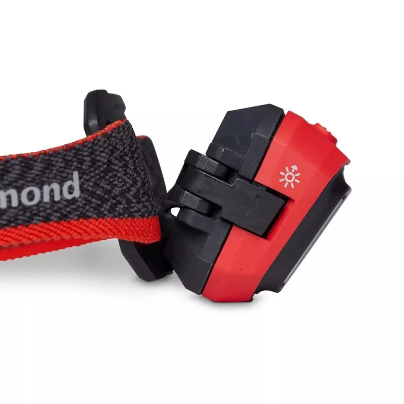 Black Diamond Storm 450 melna / sarkana galvas lukturītis