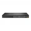 HPE - Aruba sērija - Aruba 6300F - komutators - L3 - pārvaldāms - 24 x 10/100/1000 + 4 x 1 Gigabits / 10 Gigabits / 25 Gigabits / 50 Gigabits SFP56 (augšupsaite / stekojamība) priekšā un sānos uz aizmuguri