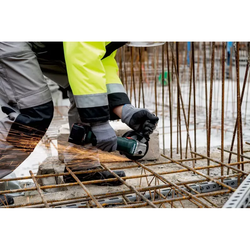 Leņķa slīpmašīna Metabo W 18 L 9-125 Quick Set
