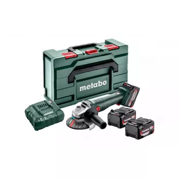 Leņķa slīpmašīna Metabo W 18 L 9-125 Quick Set
