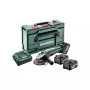 Leņķa slīpmašīna Metabo W 18 L 9-125 Quick Set