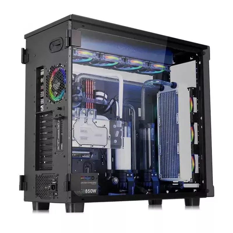 PC Case Thermaltake View 91 TG RGB Ultra Tower Melns