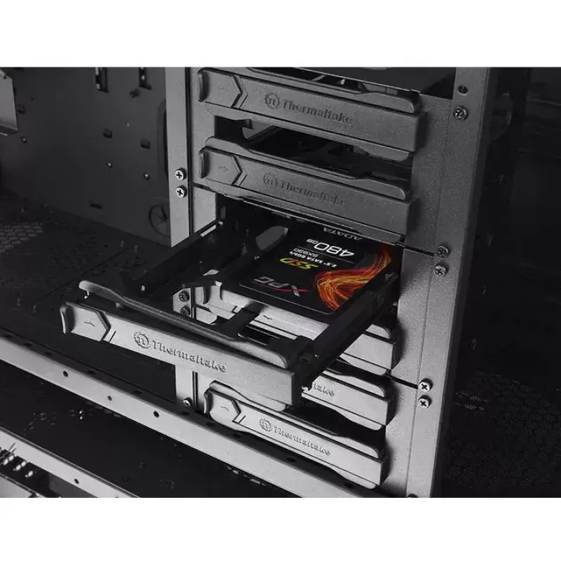 PC Case Thermaltake View 91 TG RGB Ultra Tower Melns