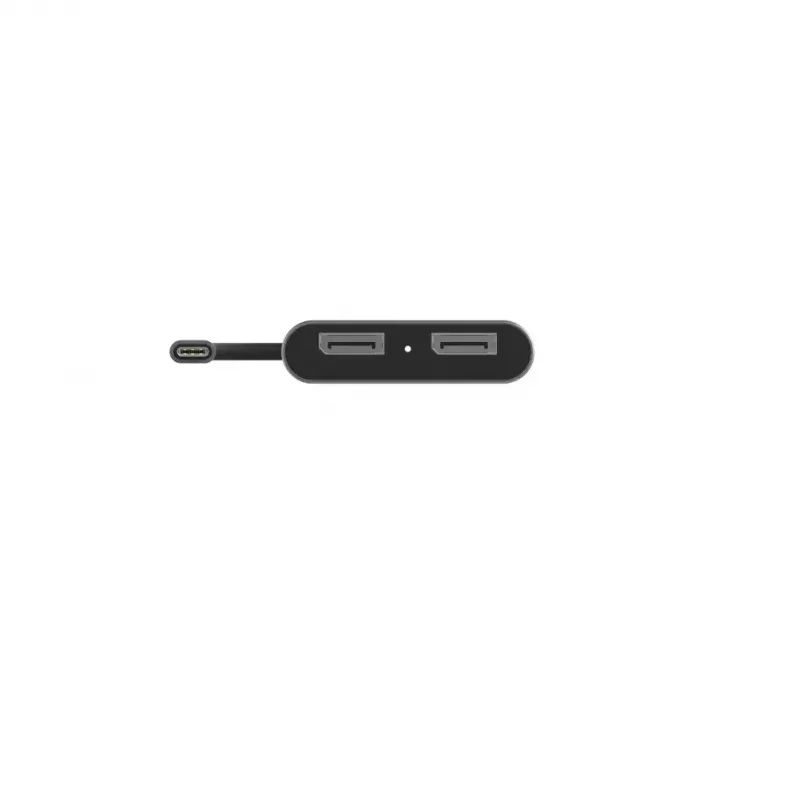 Video kabeļa adapteris UNITEK V1404A 0,15 m USB Type-C uz 2 x DisplayPort