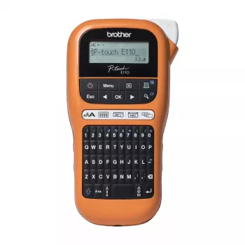 Etiķešu printeris Brother PT-E110VP Tiešā termiskā krāsa 180 x 180 DPI 20 mm/sek TZe QWERTY