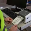 Etiķešu printeris Brother TD-4520DN tiešās termiskās drukas 300x300 DPI