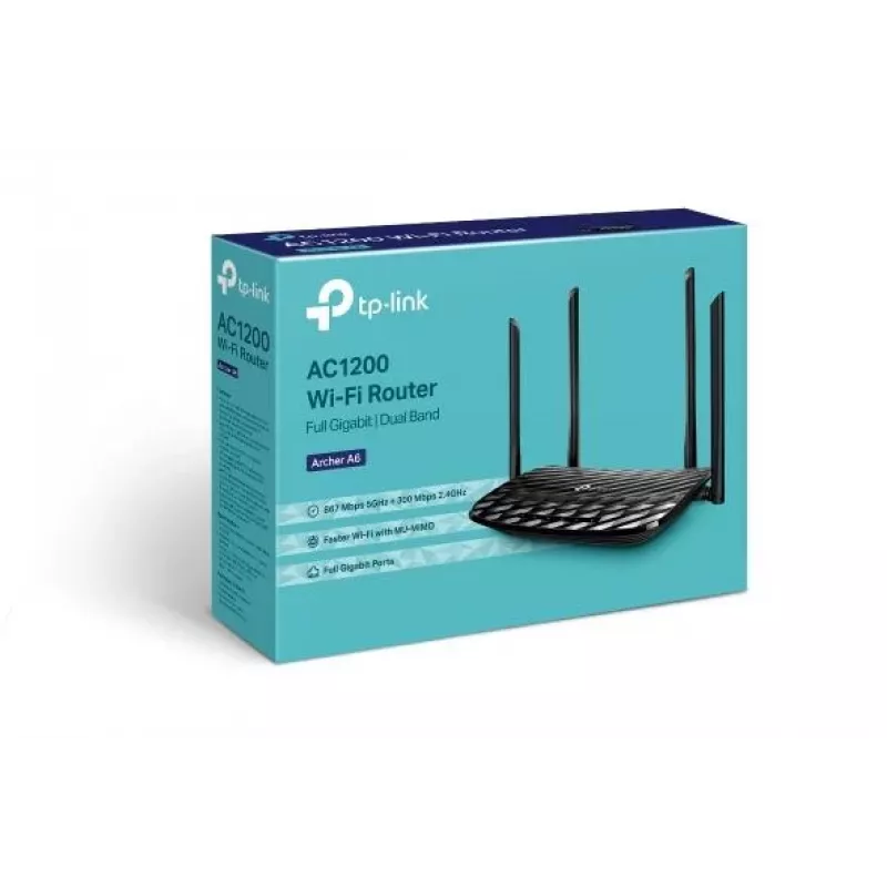 Maršrutētājs TP-Link AC1200 Dual-band 2.4 GHz 5 GHz Wi-Fi 5